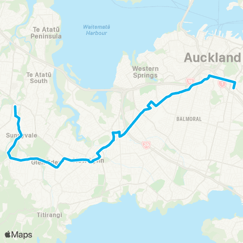 Auckland Transport Penrose Sta / Great S Rd - Kingsland Shops map