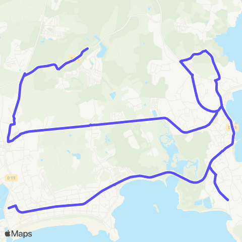 Glazgo Carnoz map