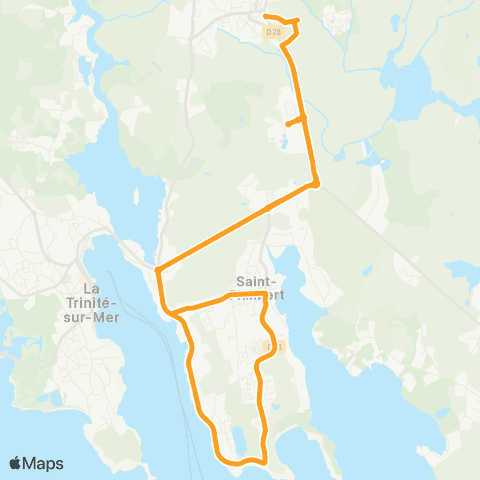 Glazgo Crach - Saint-Philibert map