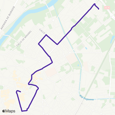 AUVASA San Pedro Regalado - Fuente Dorada map