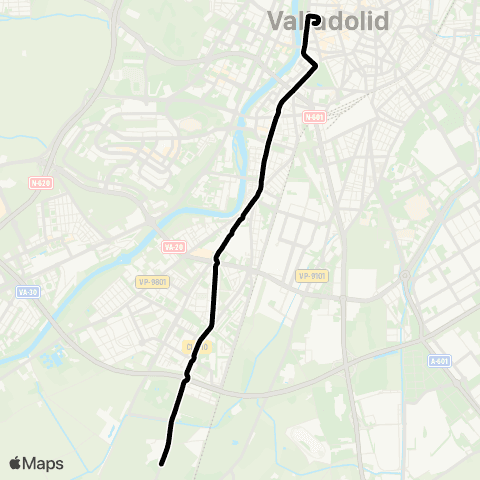 AUVASA Lanzadera Pingüinos Arena map