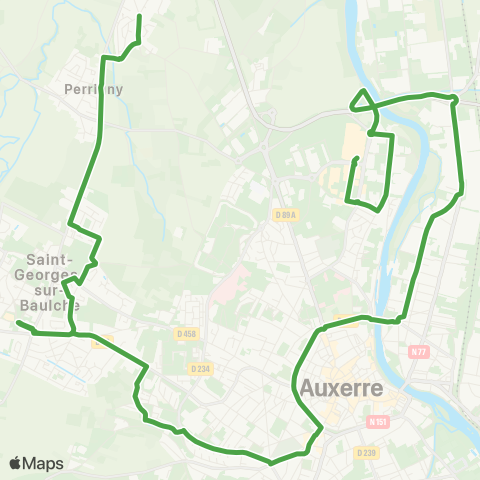 AuxR_M Les Clarions ↔ Breandes map