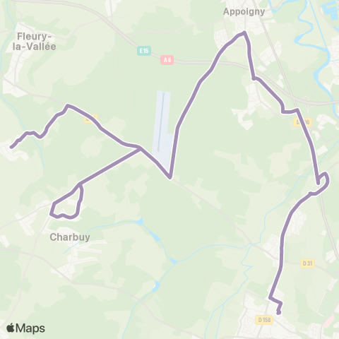 AuxR_M Charbuy ↔ St-Georges map