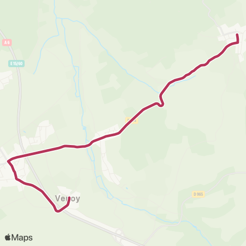 AuxR_M Bleigny le Carreau ↔ Venoy map