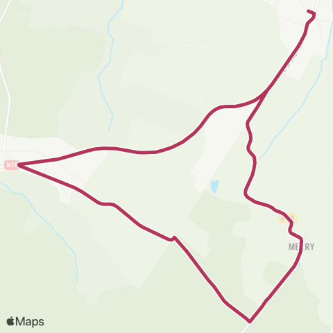 AuxR_M Montigny la Resle ↔ Villeneuve map