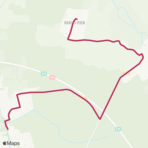 AuxR_M Sougeres ↔ Moneteau map