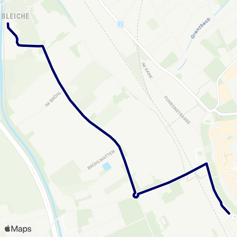 Aargau Verkehr Zofingen, Bahnhof - Zofingen, Industrie Brühl map