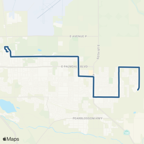 AVTA Pete Knight High School map