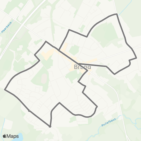 AVV Ortsbus Brand: Brand - Am Reulert - Brand - Schagenstraße - Brand map