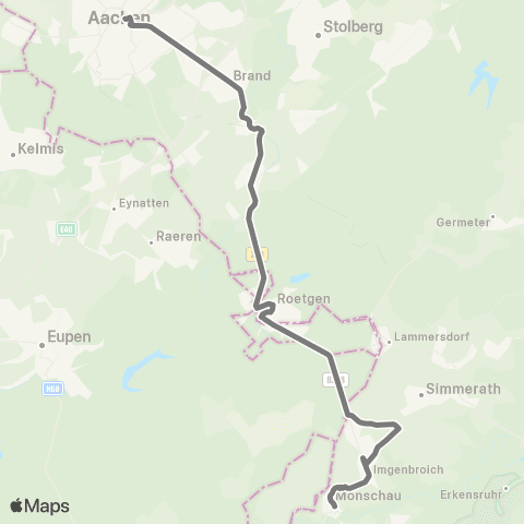 AVV zusätzliche Einsatzwagen an Schultagen map