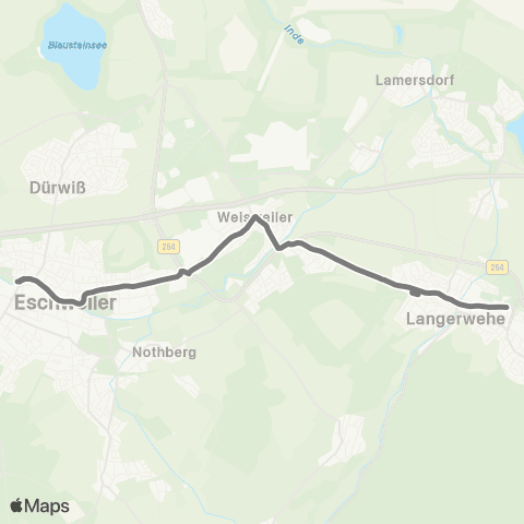 AVV zusätzliche Einsatzwagen an Schultagen map