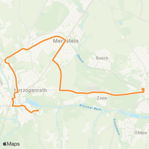 AVV Alsdorf - Merkstein - Herzogenrath map