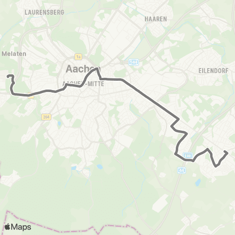 AVV zusätzliche Einsatzwagen an Schultagen map