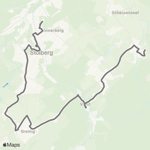 AVV zusätzliche Einsatzwagen an Schultagen map