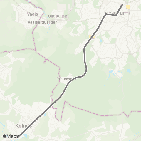 AVV zusätzliche Einsatzwagen an Schultagen map
