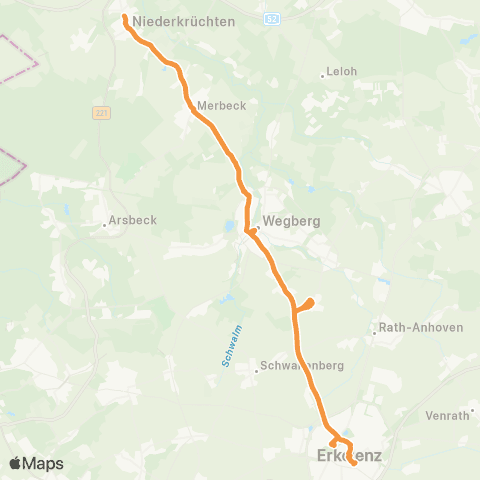 AVV Düren - Golzheim - Nörvenich - Zülpich map