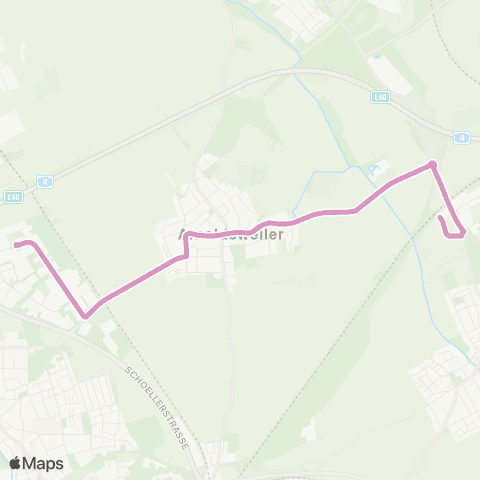 AVV Arnoldsweiler - Merzenich Bahnhof / Morschenich map