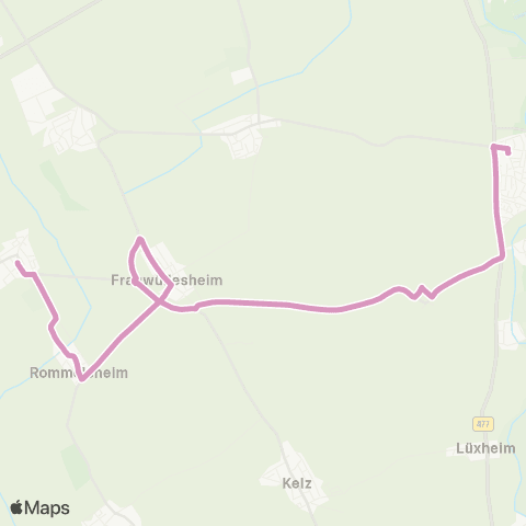 AVV Binsfeld - Frauwüllesheim - Irresheim - Nörvenich map