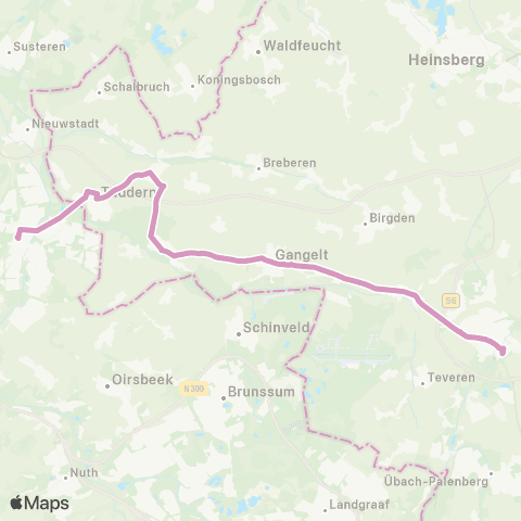 AVV Geilenkirchen - Gangelt - Süsterseel - Tüddern - Höngen - Sittard map