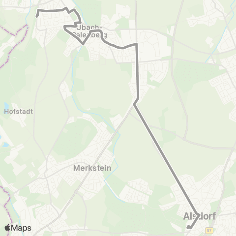 AVV Palenberg - Übach - Boscheln - Alsdorf map