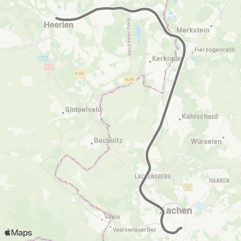 AVV  map