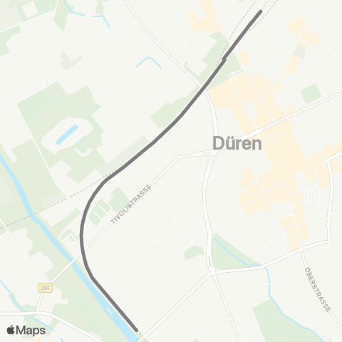 AVV Düren - Kreuzau - Heimbach map