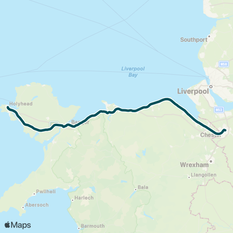 Avanti West Coast Avanti West Coast map