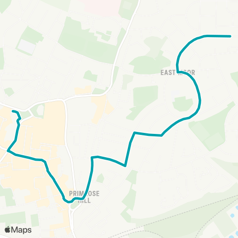 Arriva Yorkshire  map