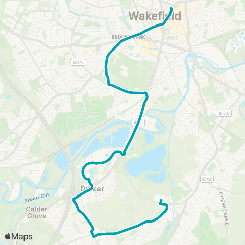 Arriva Yorkshire  map