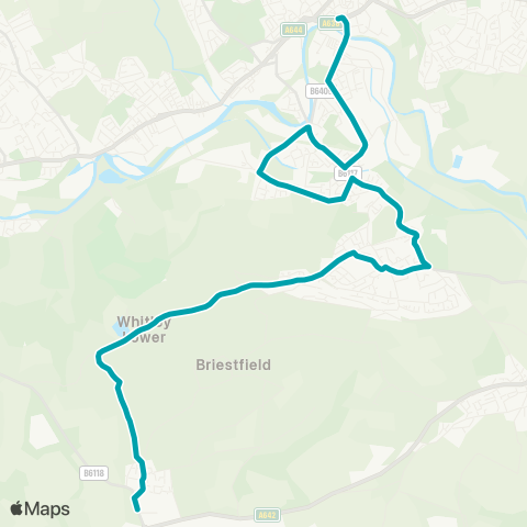 Arriva Yorkshire  map