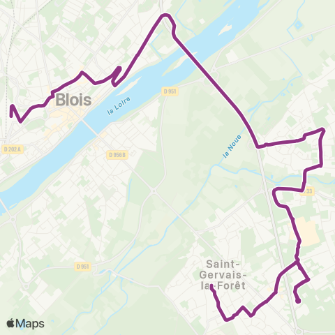 Azalys Gare Routière SNCF - Gérard Dubois map