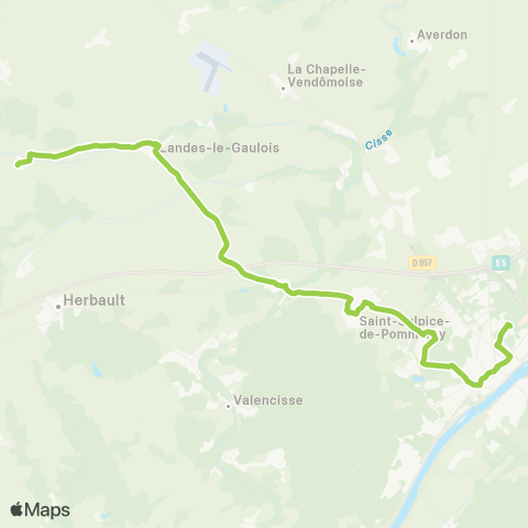 Azalys - Lignes périurbaines Lycée Claudel - Église map