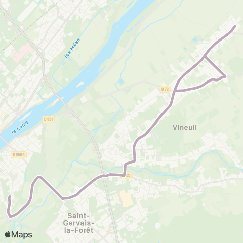 Azalys - Lignes scolaires Collège Vienne - Léry map