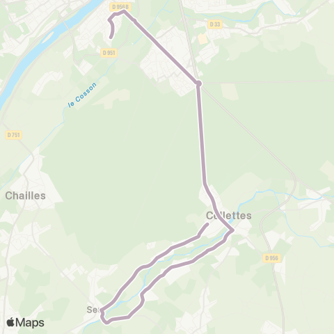 Azalys - Lignes scolaires Collège Vienne - La Gaudronnière map