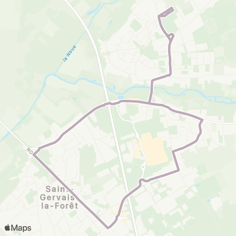 Azalys - Lignes scolaires École Primaire - École Primaire map