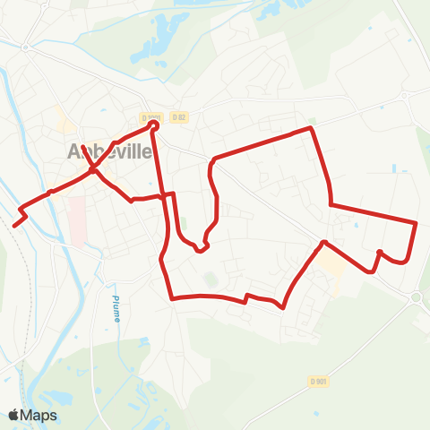 BAAG Beffroi - Centre commercial - Gare map