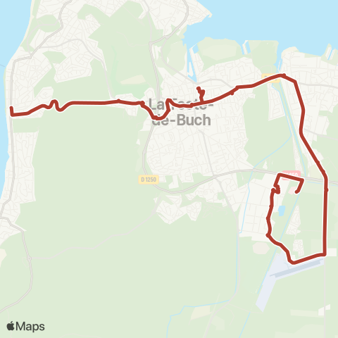 Baïa Mairie du Pyla - Pôle de santé map