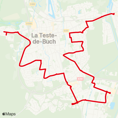 Baïa Éco-quartier - Gare de La Hume map
