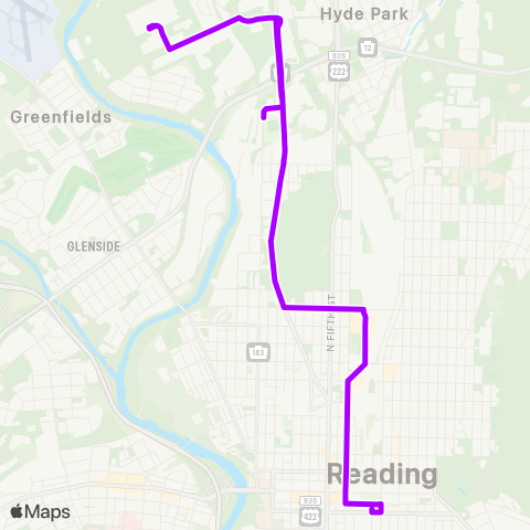 BARTA Riverside / First Energy Stadium map