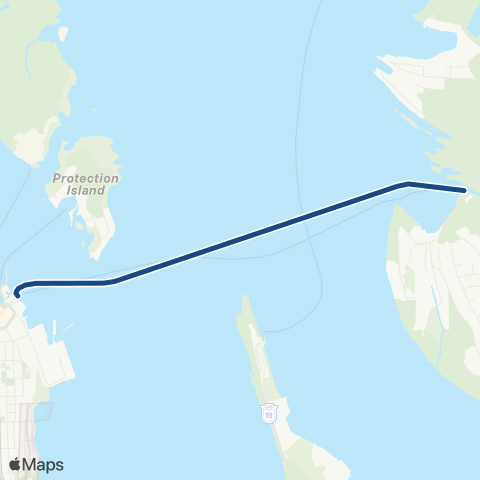 BC Ferries Nanaimo Harbour - Gabriola Island map
