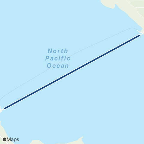 BC Ferries Vancouver Island - Denman Island map