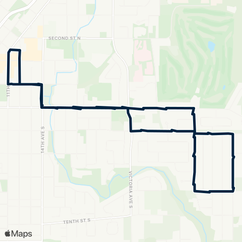 BC Transit East Kootenay Highlands map
