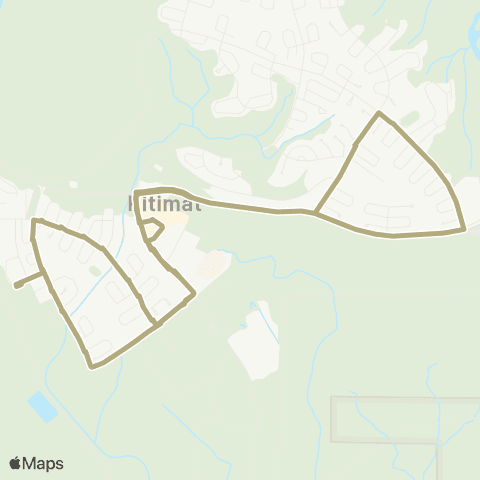 BC Transit Kitimat-Stikine Special map