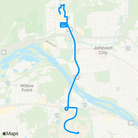 BCT Shoppers Express Oakdale Mall map