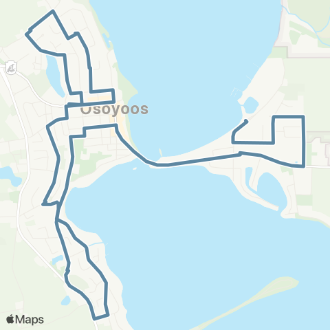 BC Transit South Okanagan-Similkameen Osoyoos Local map
