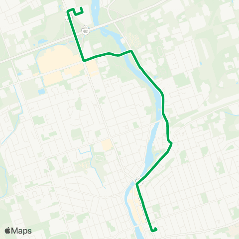 Belleville Transit  map