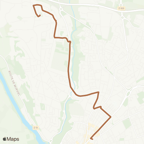beeMob De Gaulle - Bonaval Haut map
