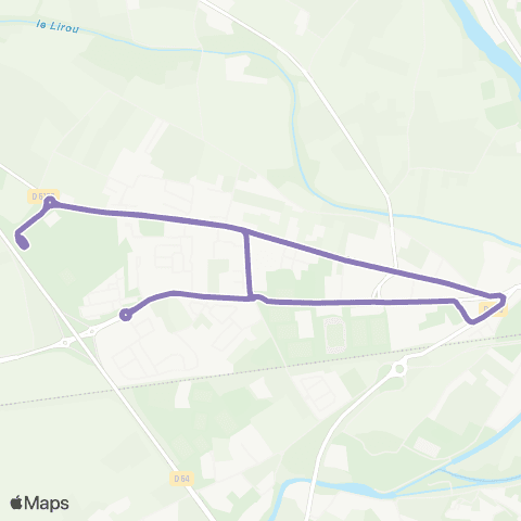 beeMob Dardé - le Gasquinoy - Cathares - Dardé map