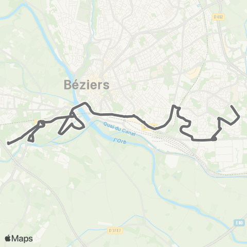 beeMob De Gaulle - École N. Mandela map