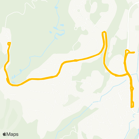 Breck Free Ride serving Peaks 7, 8 and F-Lot map